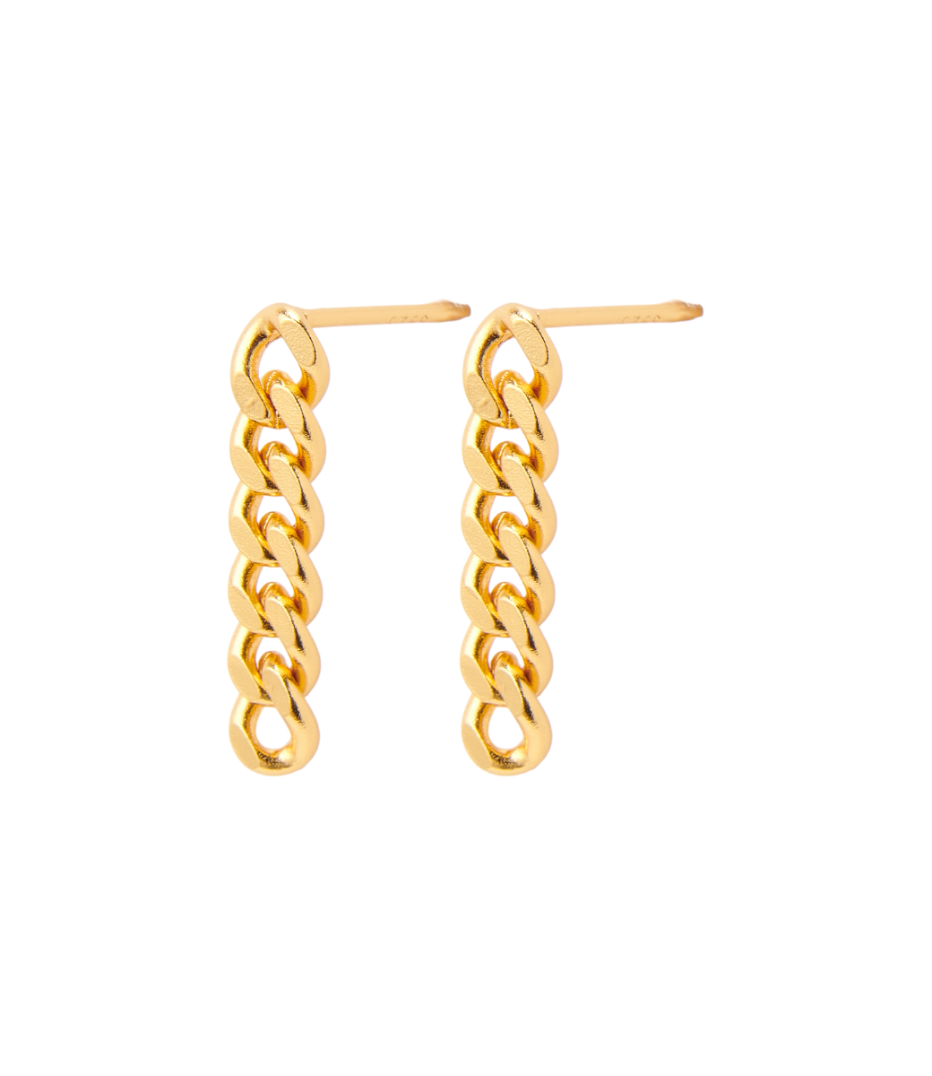 CHAIN SHORT EARRINGS