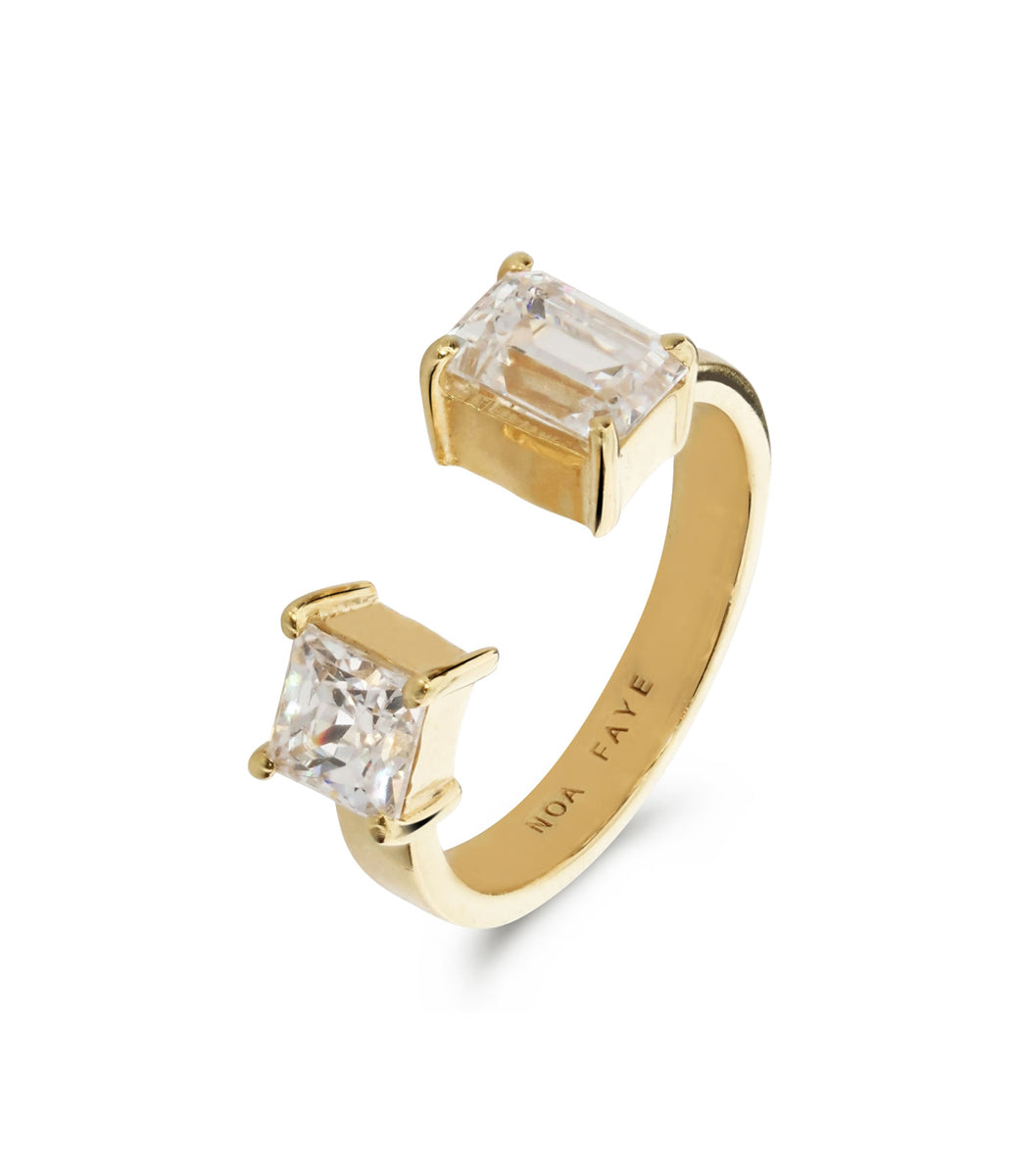 DOUBLE TROUBLE RING