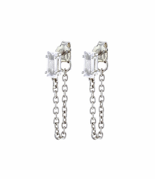 CECE EARRINGS - SILVER