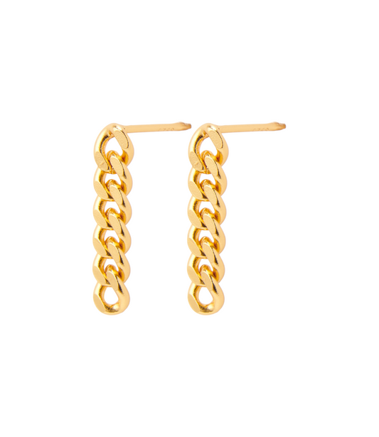 CHAIN SHORT EARRINGS