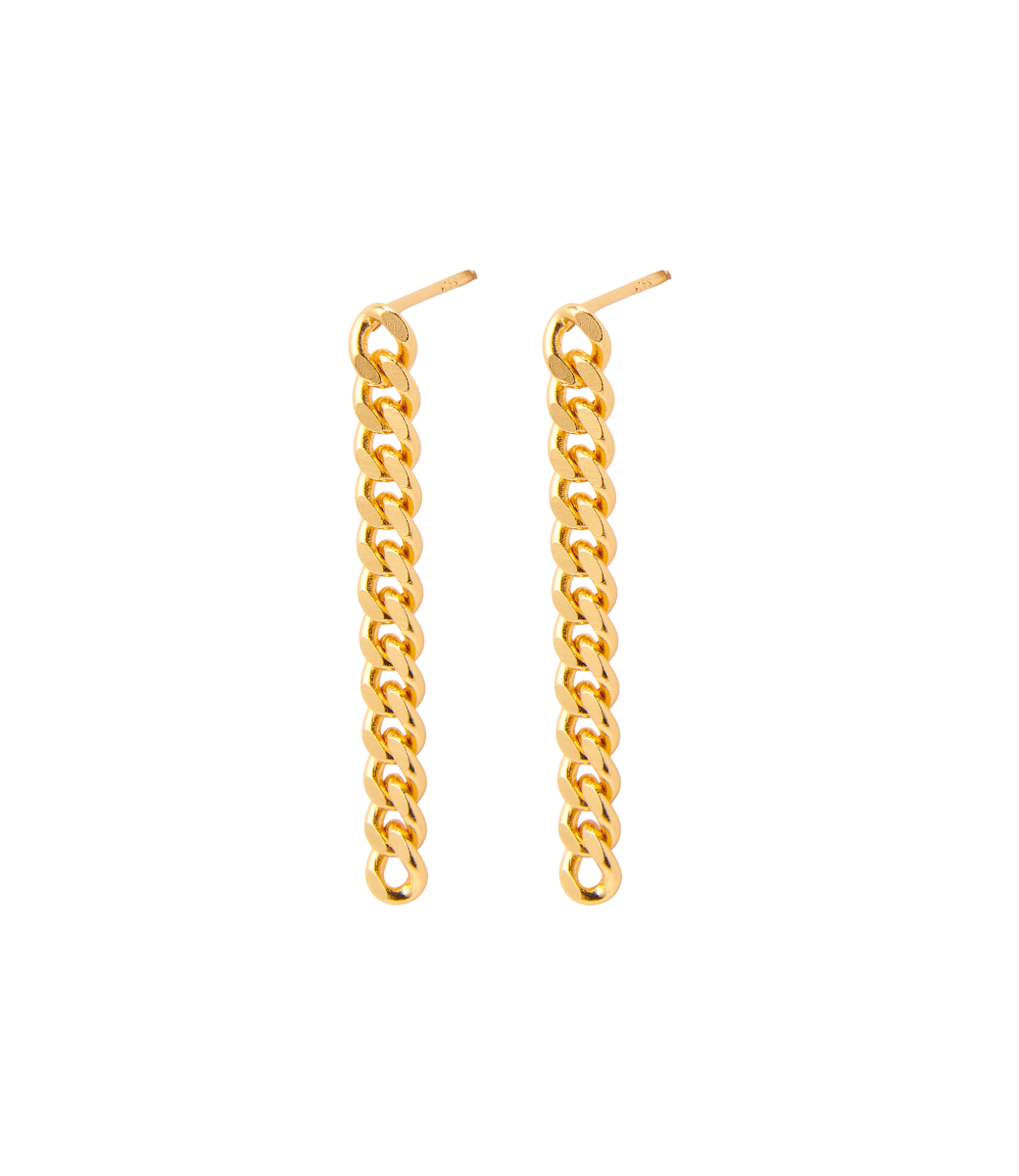 CHAIN LONG EARRINGS