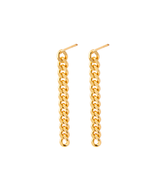 CHAIN LONG EARRINGS